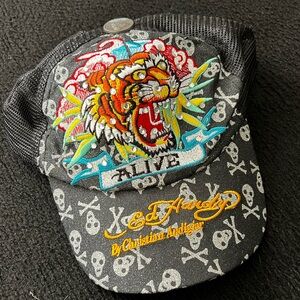Vintage Ed Hardy Mesh Hat - Used